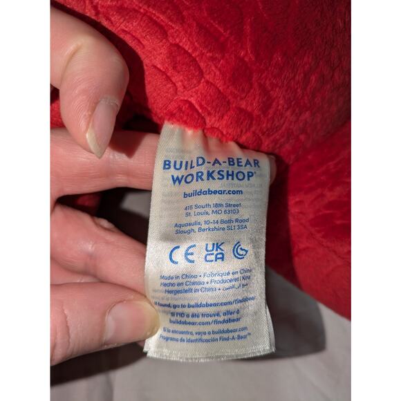 Build A Bear MagicQuest Red Dragon Ellie 15” Plush Great Wolf Lodge Exclusive - Picture 8 of 11